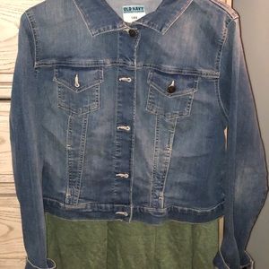 Old Navy cropped jeans jacket